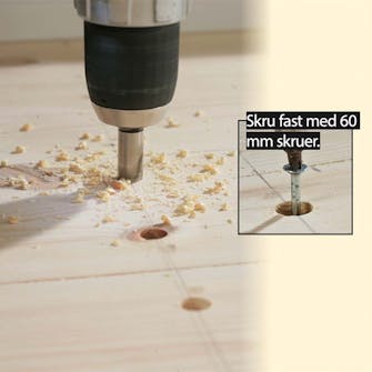 Slik fikser du knirkende gulv Slik fikser du knirkende gulv